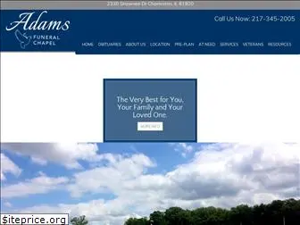 adamsfuneralchapel.com