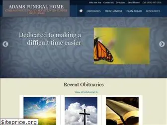 adamsfuneralsvc.com