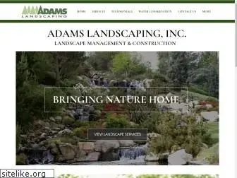 adamslandscaping.com