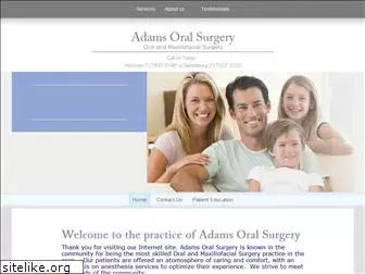 adamsoralsurgery.com