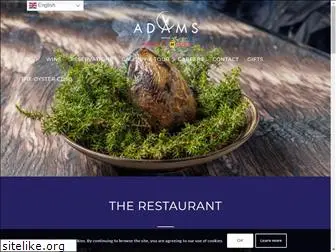 adamsrestaurant.co.uk