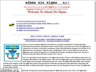 adamssixsigma.com