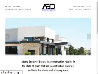 adamssupplydallas.com