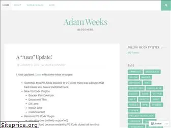 adamweeks.com