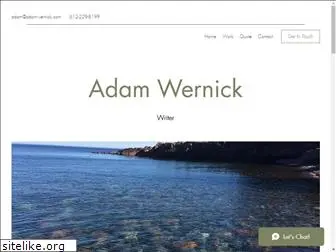 adamwernickwriter.com