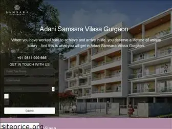 adanisamsaravilasagurgaon.com