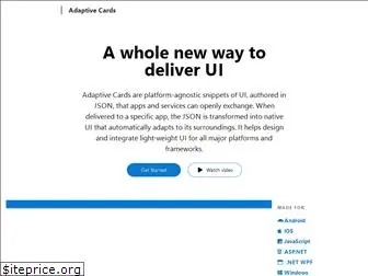 adaptivecards.io