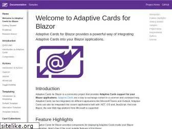 adaptivecardsblazor.com