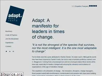 adaptmanifesto.org
