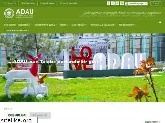 adau.edu.az