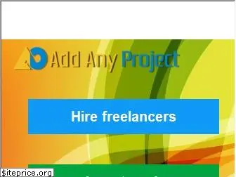 addanyproject.com