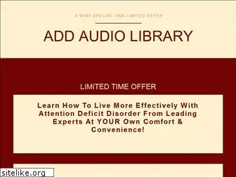 addaudiolibrary.com