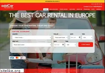 addcarrental.com