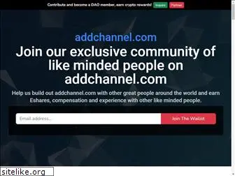 addchannel.com