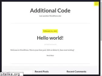 additionalcode.com