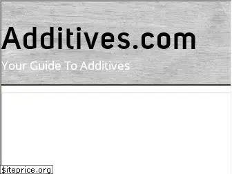 additives.com