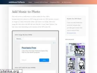 addmusictophoto.com