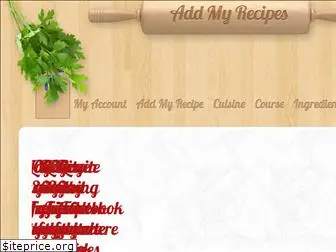 addmyrecipes.com