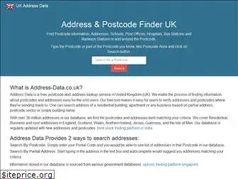 address-data.co.uk