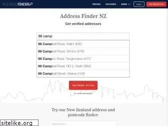 addressfinder.nz