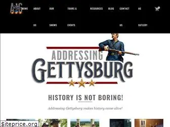 addressinggettysburg.com
