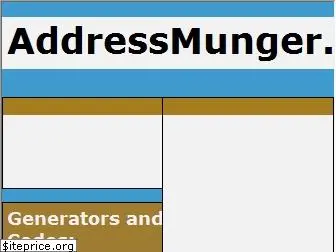 addressmunger.com