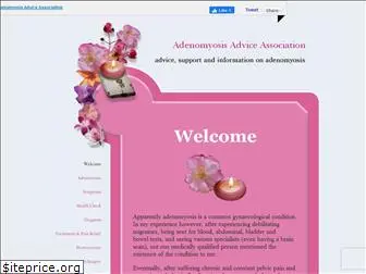 adenomyosisadviceassociation.org