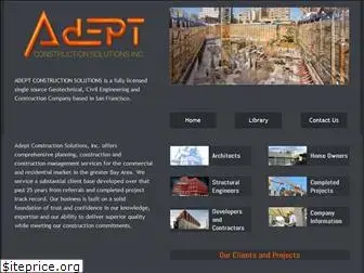 adeptconstruction.solutions