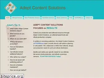 adeptcontentsolutions.com