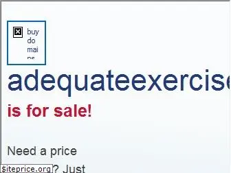 adequateexercise.com