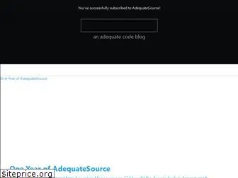 adequatesource.com