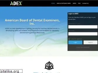 adexexams.org