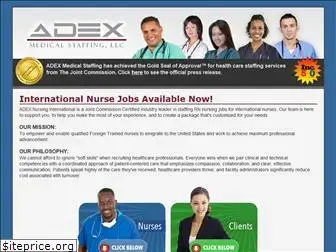 adexnursingintl.com