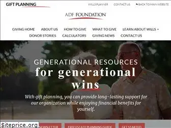 adfplannedgiving.org