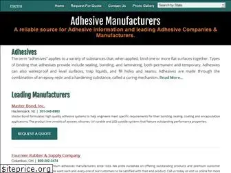 adhesivemanufacturers.net