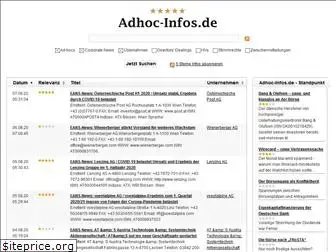 adhoc-infos.de