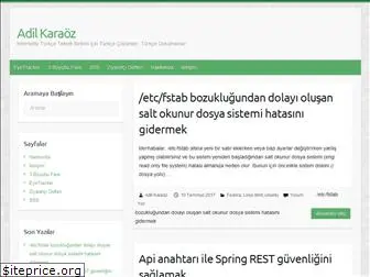 adilkaraoz.com