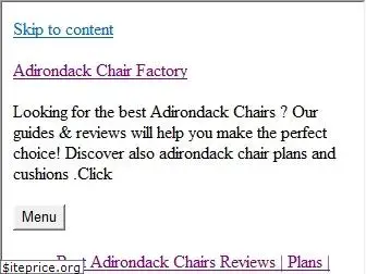 adirondackchairfactory.com