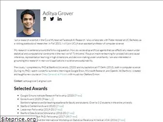 aditya-grover.github.io