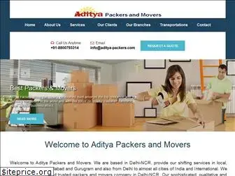 aditya-packers.com