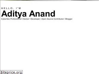 aditya12anand.com