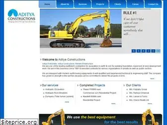 adityaconstructions.co.in