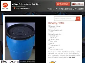 adityapolycontainer.com