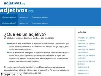 adjetivos.org