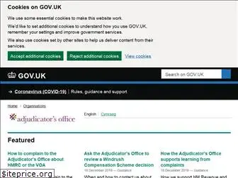 adjudicatorsoffice.gov.uk