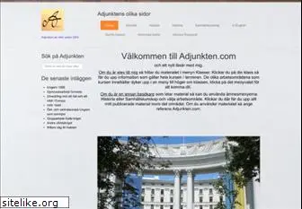 adjunkten.com