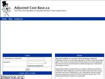 adjustedcostbase.ca