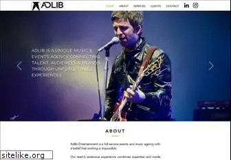 adlib-entertainment.com