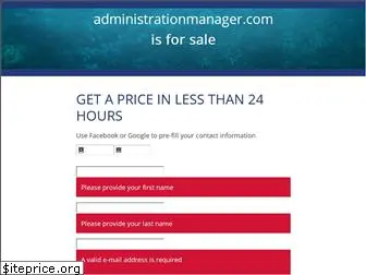 administrationmanager.com