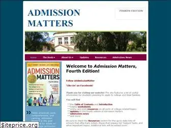 admissionmatters.com